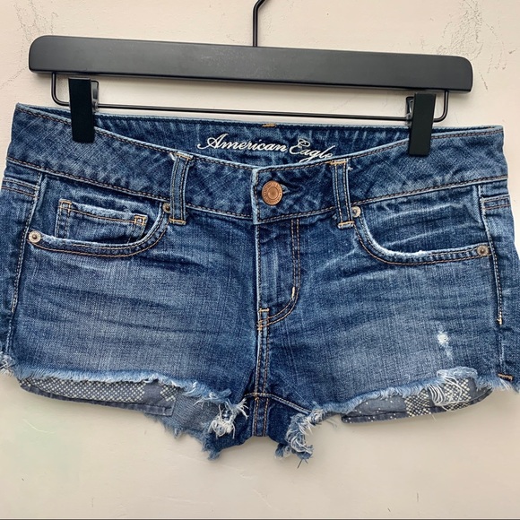American Eagle Outfitters Pants - American Eagle Raw Hem Jean Short